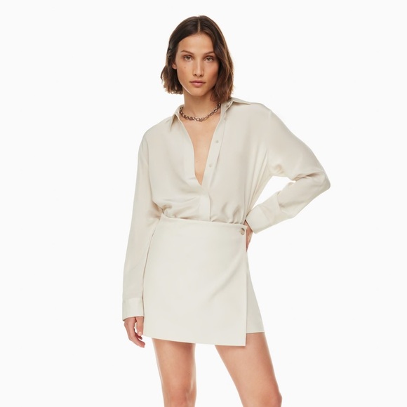 Babaton Mini Wrap Skirt - Picture 7 of 7